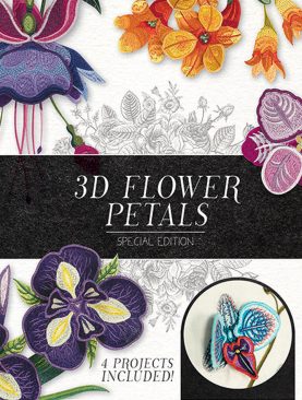 Цветы из лепестков 3D