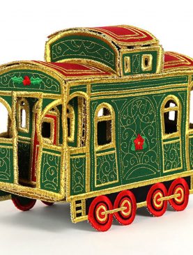 Камбуз рождественского поезда  3D