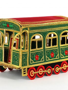Рождественский вагон 3D поезда